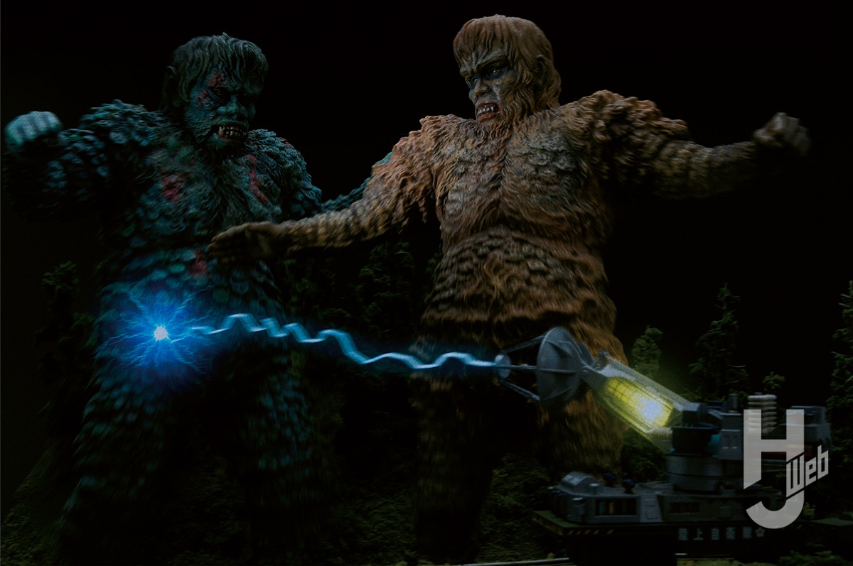 L作戦~ビリケン商会4年ぶりの新作キットで『サンダ対ガイラ』の名場面