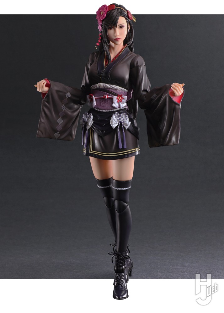 FFⅦリメイク』より異国風ドレスを纏った「ティファ」のフィギュアが