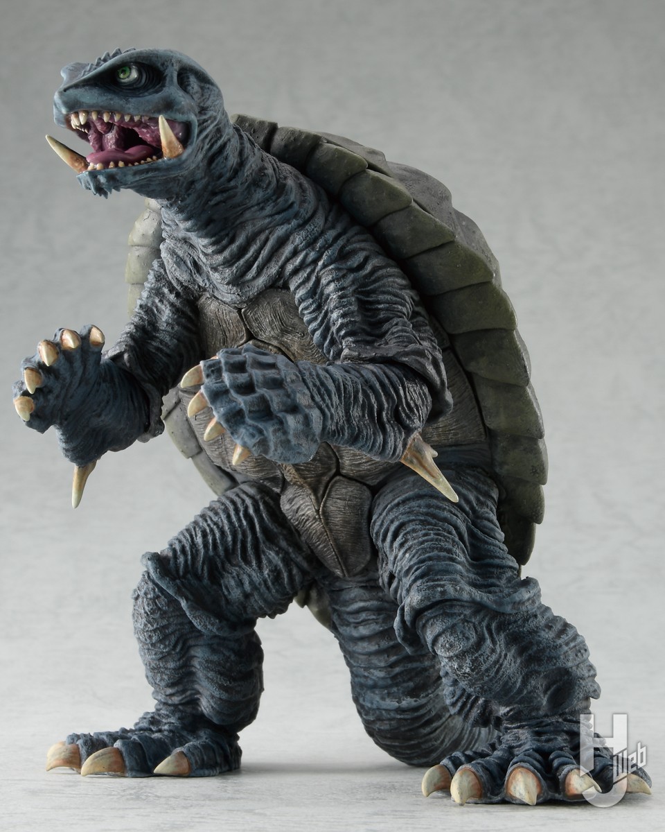 ガメラ2 レギオン襲来』よりガメラ（1996）が超精密プラキットで現る