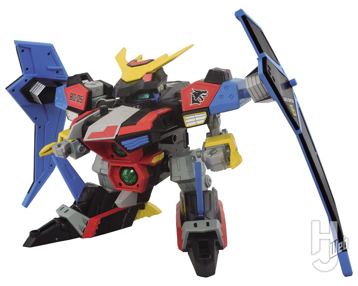 変形＆合体可能な『Bビーダマン爆外伝』くろボンの「ブラック