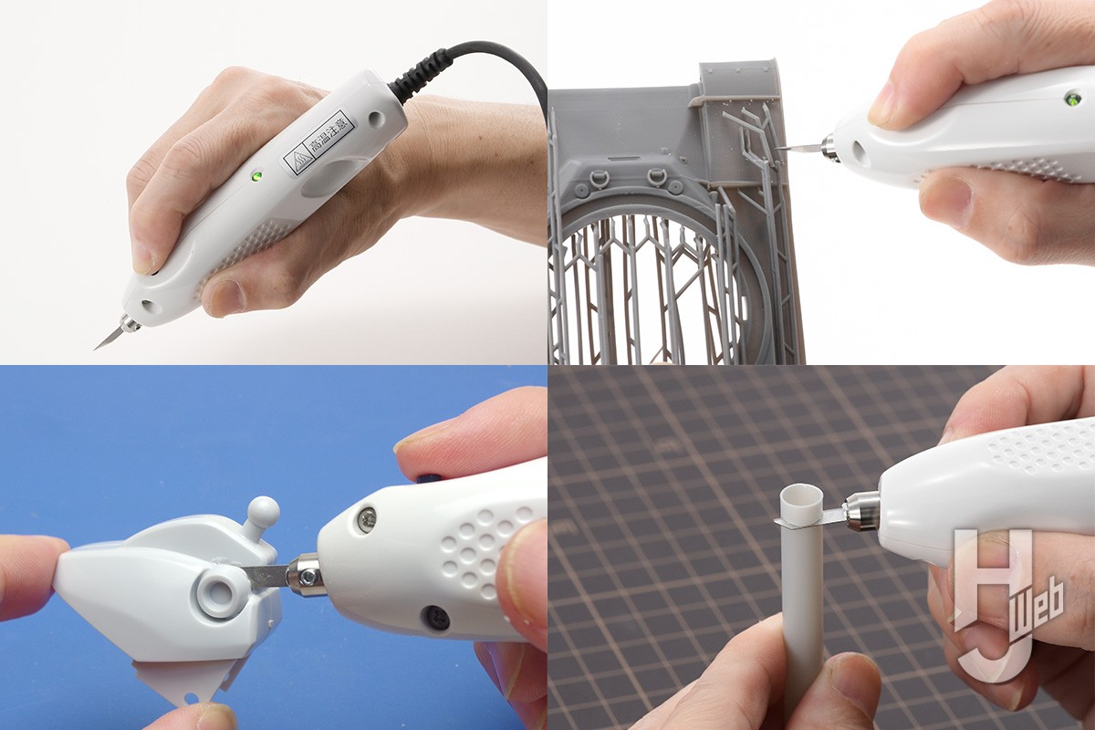 パワー切り替えで“薄刃”も使える！ 超音波カッター「ZO-40レジンⅡ」を