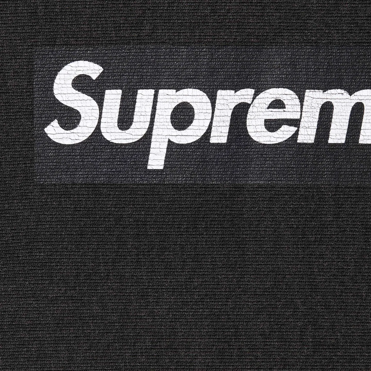 Supreme Washed Box Logo Crewneck Black – HOMEGAME TOKYO