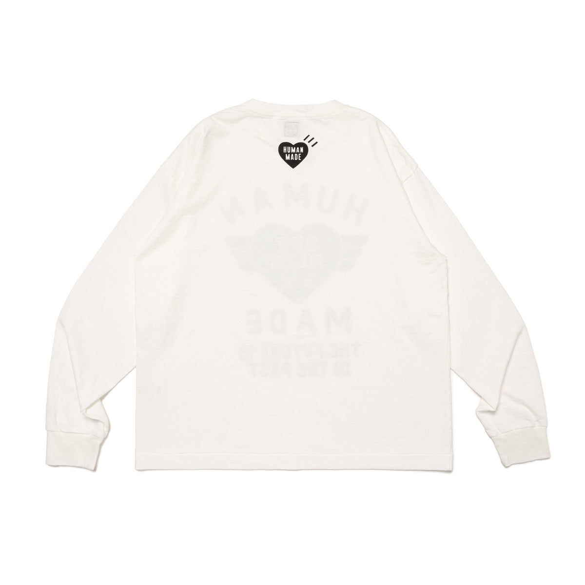 HUMAN MADE ヒューマンメイド GRAPHIC L/S T-SHIRT WHITE グラフィック