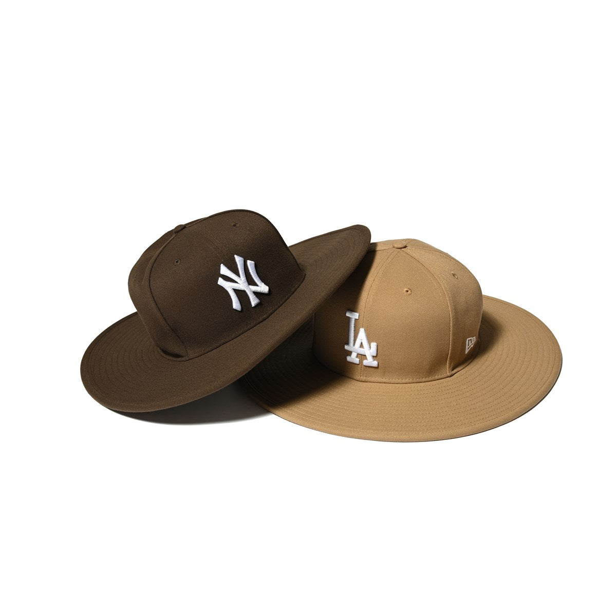 NEW ERA - LONG BRIM HAT NEW YORK YANKEES CO FITTED WALNUT