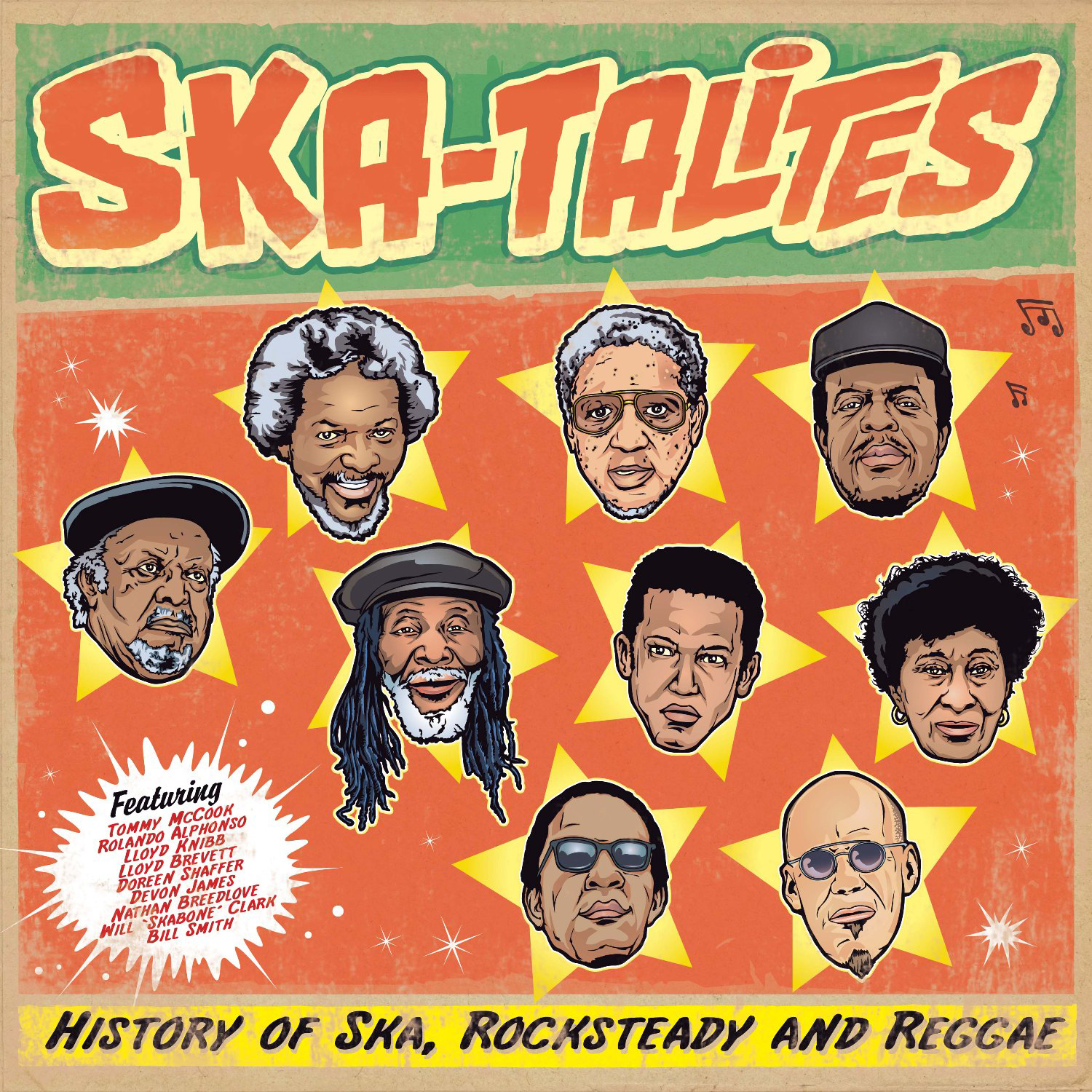 Skatalites - History of Ska, Rocksteady and Reggae CD | Leeway's