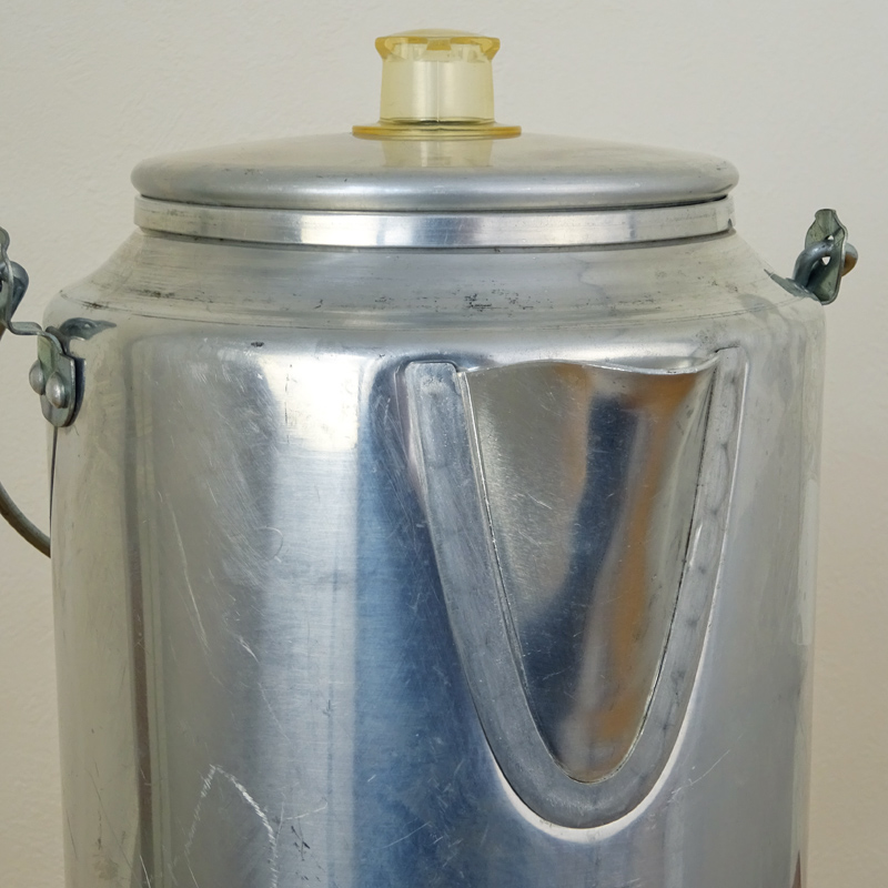 ヴィンテージ アルミ パーコレーター | アンティークショップ Home