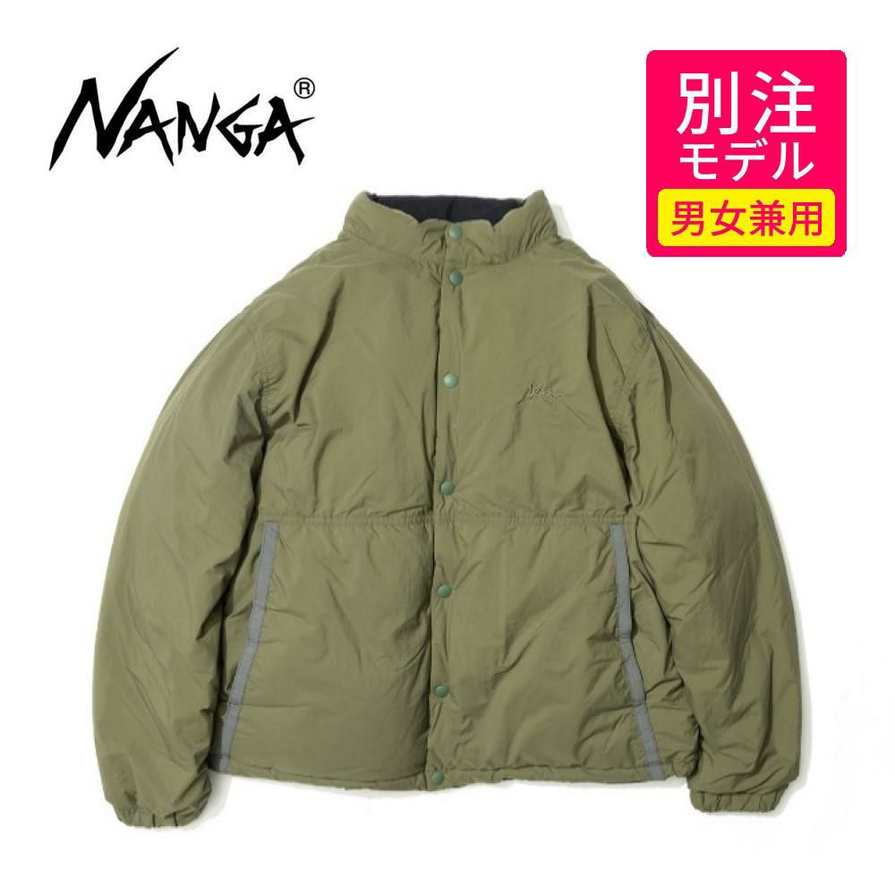 ナンガ シュラフ 別注モデル ウェザーライトダウンジャケット オリーブ