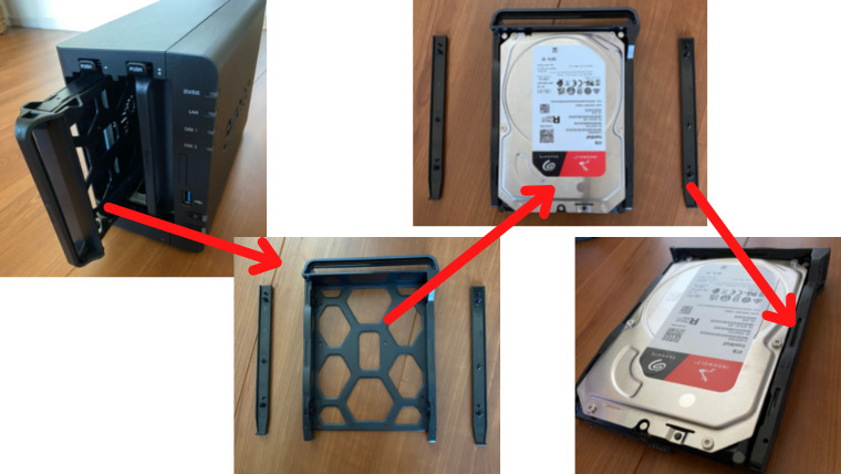 Synology NAS DS223j【HDD抜き取り済み】 DiskStation DS223j