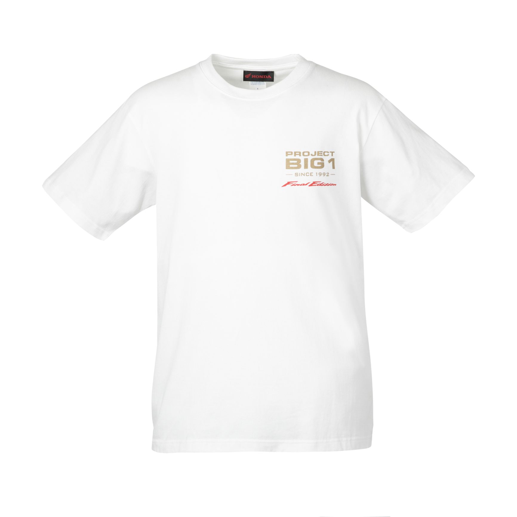 PROJECT BIG-1 Tシャツ(S ホワイト): ウェア・グッズ｜HondaGO BIKE GEAR