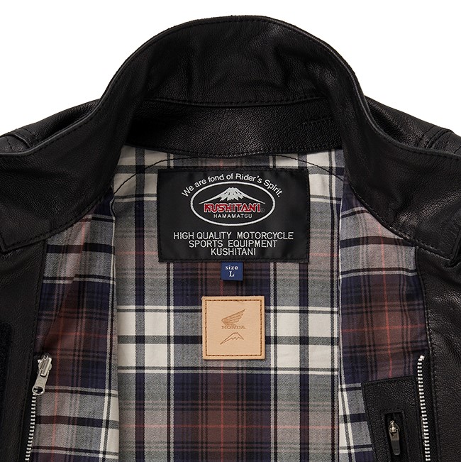 レザージャケット(M ブラック): ウェア・グッズ｜HondaGO BIKE GEAR