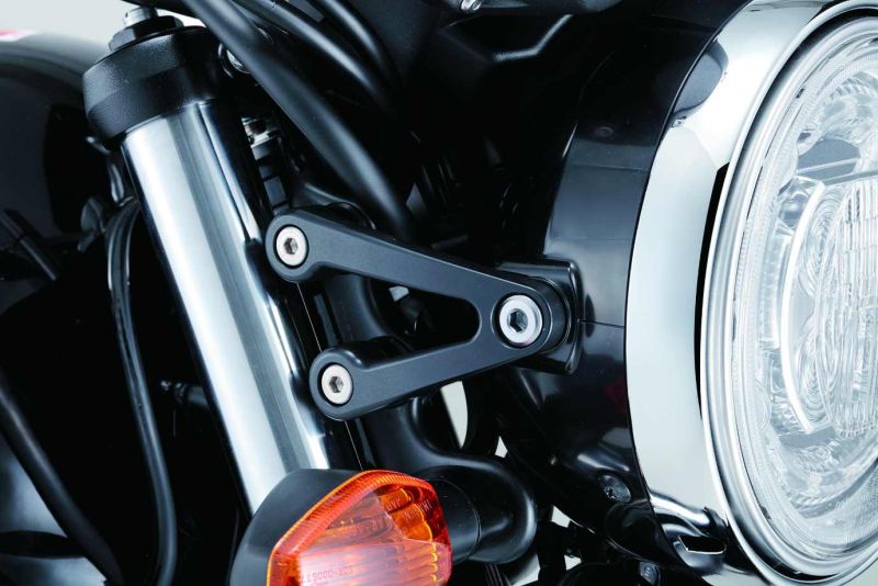 モリワキ ヘッドライトステーキット (CB400SUPER FOUR)(ブラック