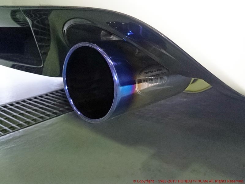 FD2 : FEEL'S ソニックマフラー - HONDATWINCAM