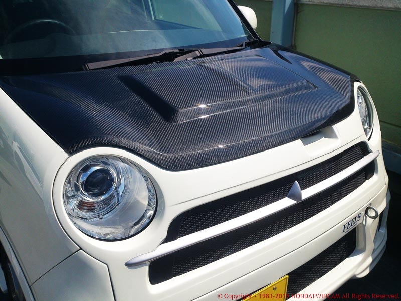JG1/2 : 軽量エアロボンネット - HONDATWINCAM