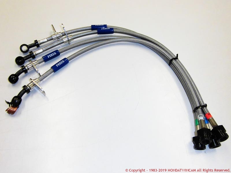 FD2 : ステンメッシュブレーキライン - HONDATWINCAM