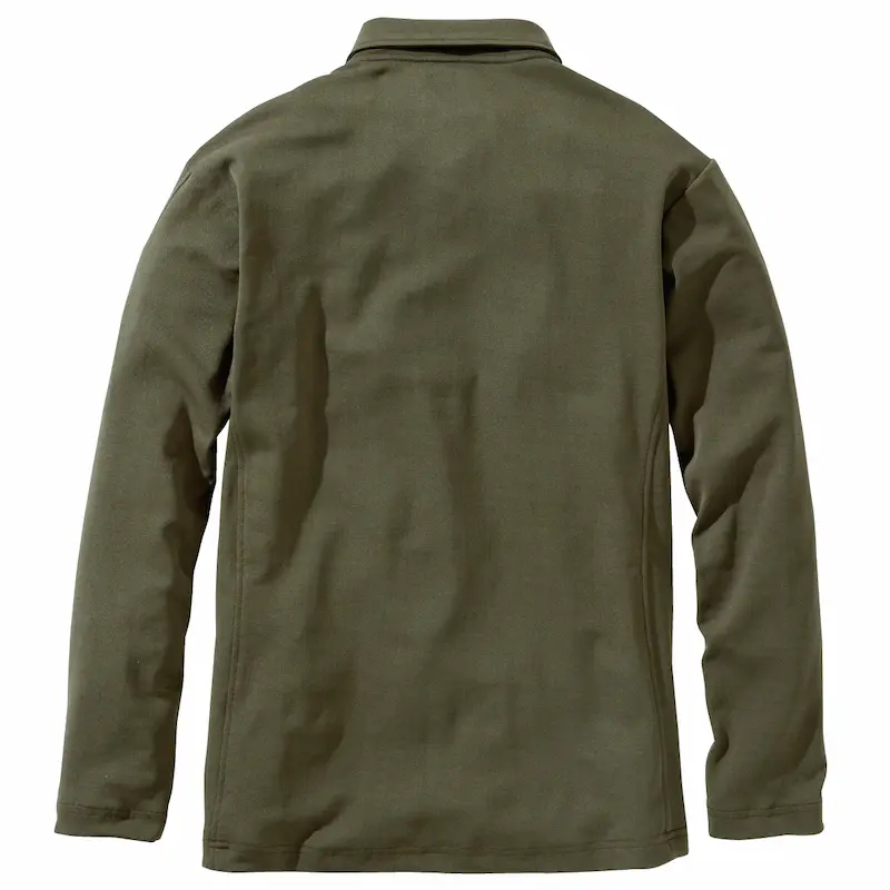 801長袖ポロシャツ（製品制電） - HOOH VILEA 作業着と電動ファン付き