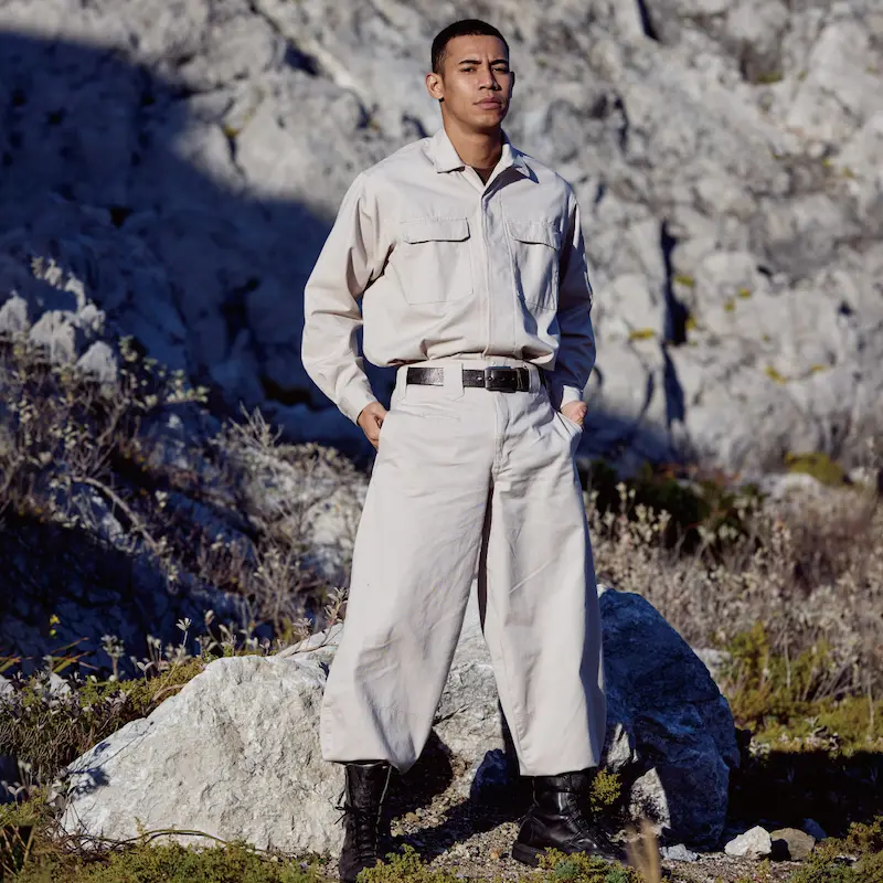 1402超々ロング八分 - HOOH VILEA 作業着と電動ファン付き快適ウェアの