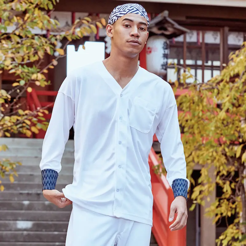 261鯉口シャツ - HOOH VILEA 作業着と電動ファン付き快適ウェアの村上被服