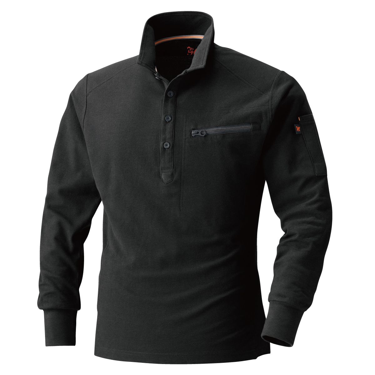 272長袖ポロシャツ - HOOH VILEA 作業着と電動ファン付き快適ウェアの