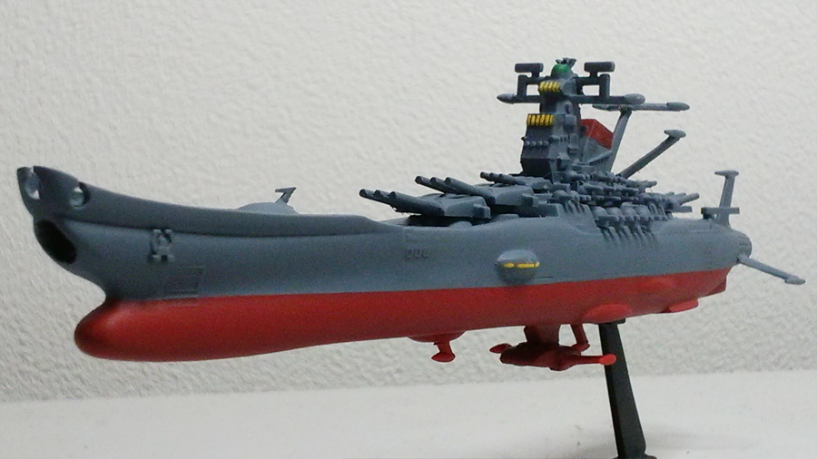 バンダイ：宇宙戦艦ヤマト旧メカコレクション № 1「宇宙戦艦ヤマト」