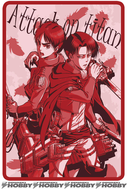 エレン＆リヴァイが赤と青のブランケットに！ | 電撃ホビーウェブ