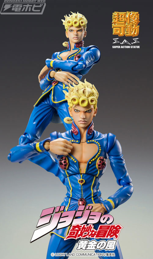 ジョジョの奇妙な冒険』ジョルノ・ジョバァーナがカラーリングも新たに