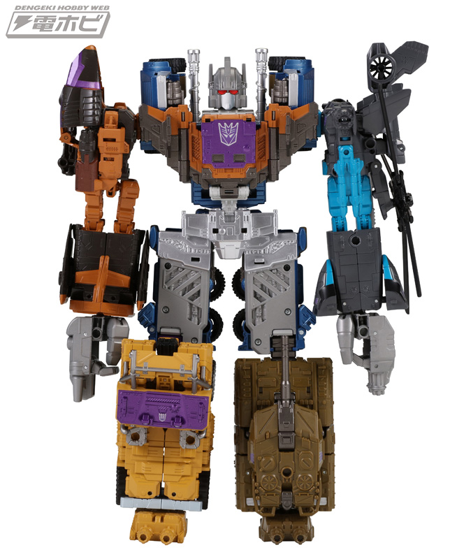 トランスフォーマー「ユナイトウォリアーズ」最新作は、5体合体兵士