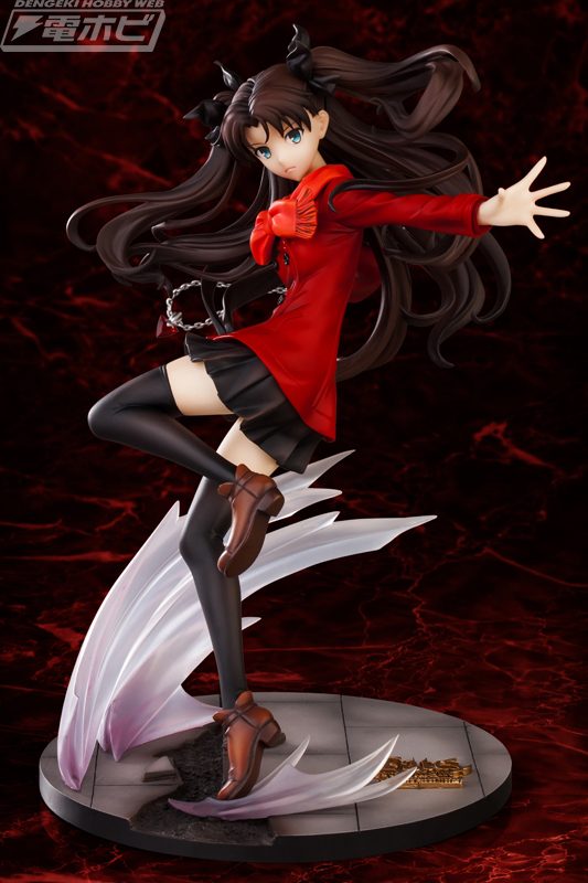 Fate/stay night [Unlimited Blade Works]』遠坂凛が躍動感溢れる姿で