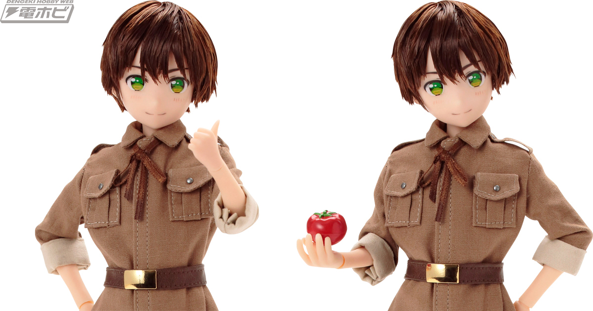 ヘタリア』スペインがアゾンから1/6スケールドールとなって登場