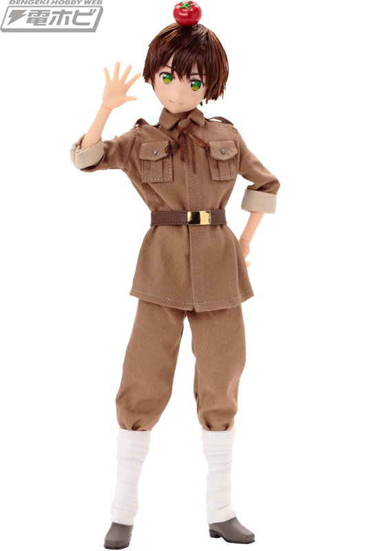 ヘタリア』スペインがアゾンから1/6スケールドールとなって登場