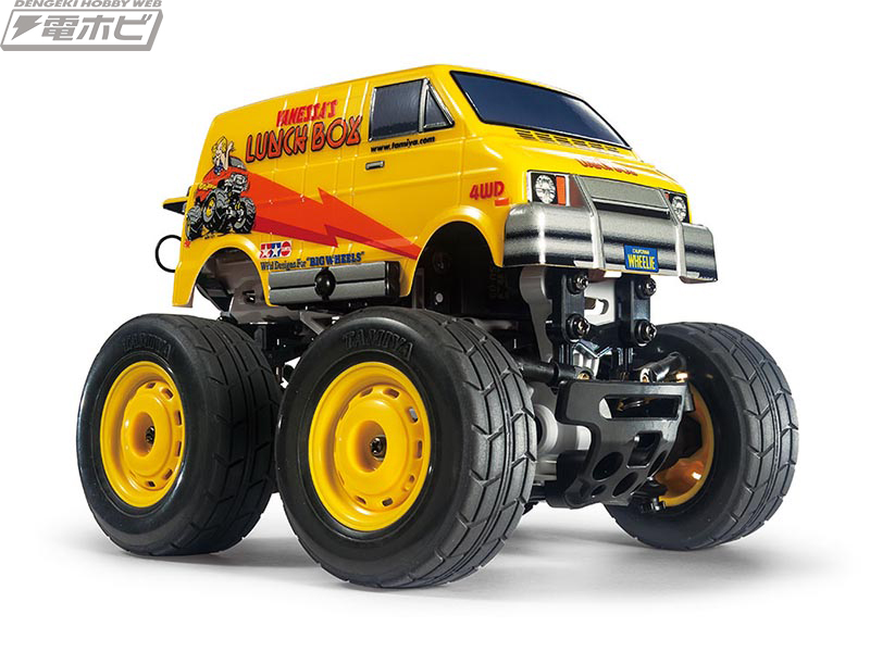 手の平サイズでパワフルウイリー！ランチボックスミニの1/24電動RCカー