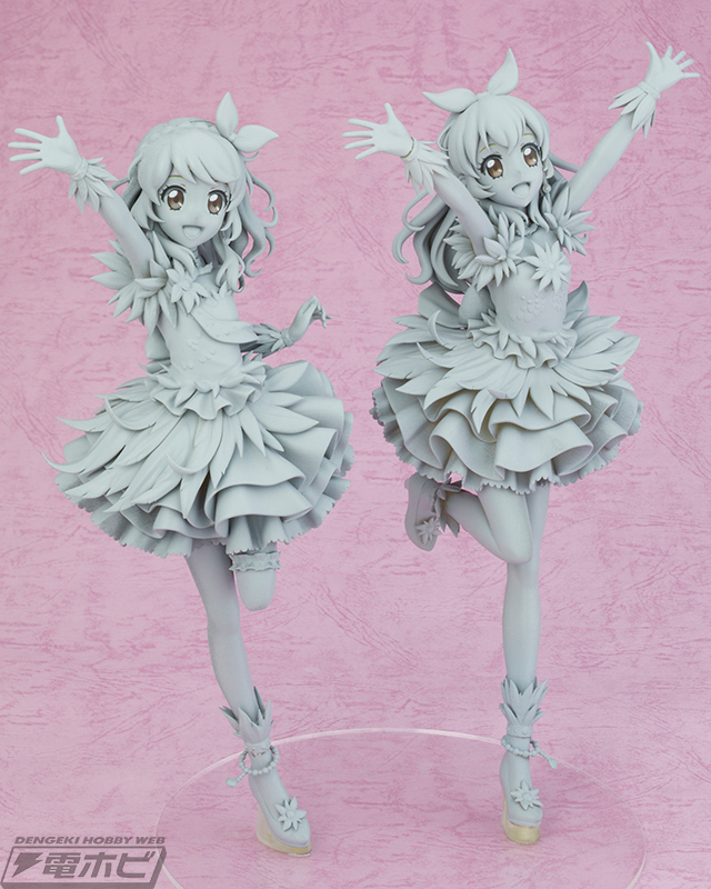 アイカツ！』星宮いちご、大空あかりがユニット「コスモス」のドレスで