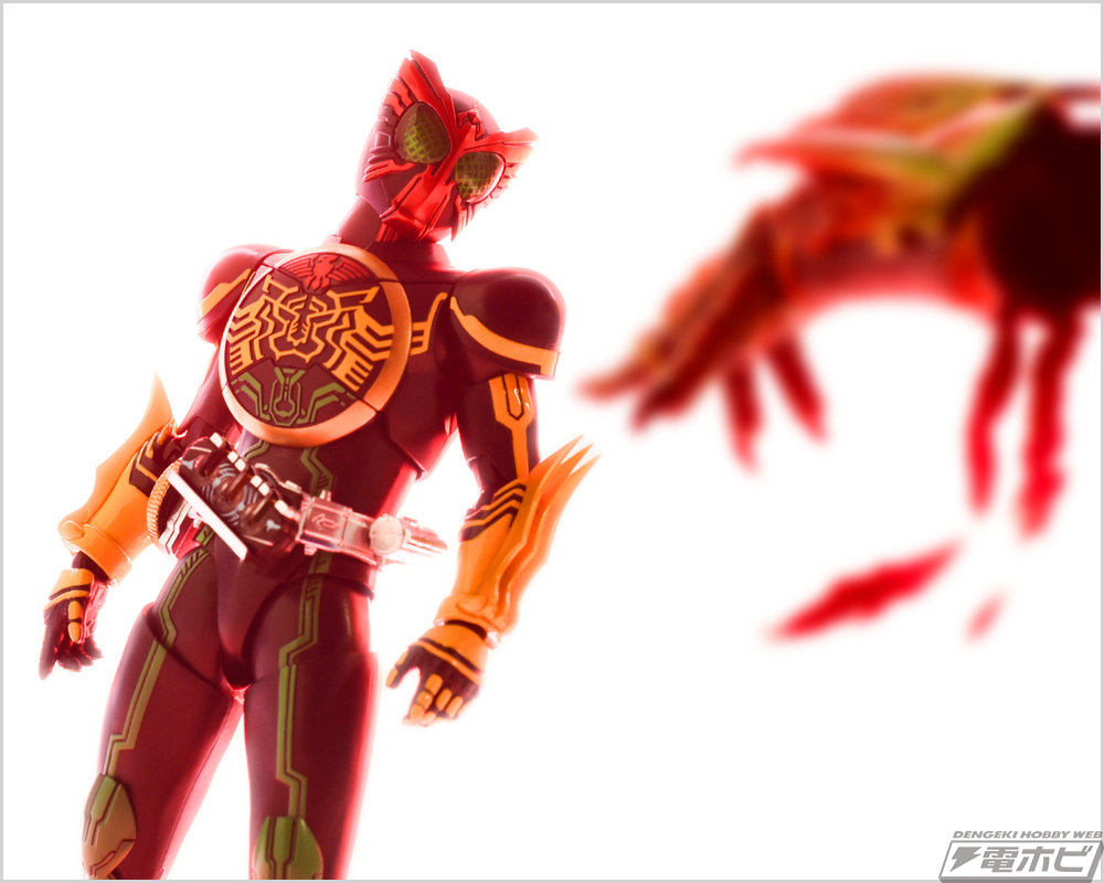 S.H.Figuarts（真骨彫製法）仮面ライダーオーズ ガタキリバコンボ」8月