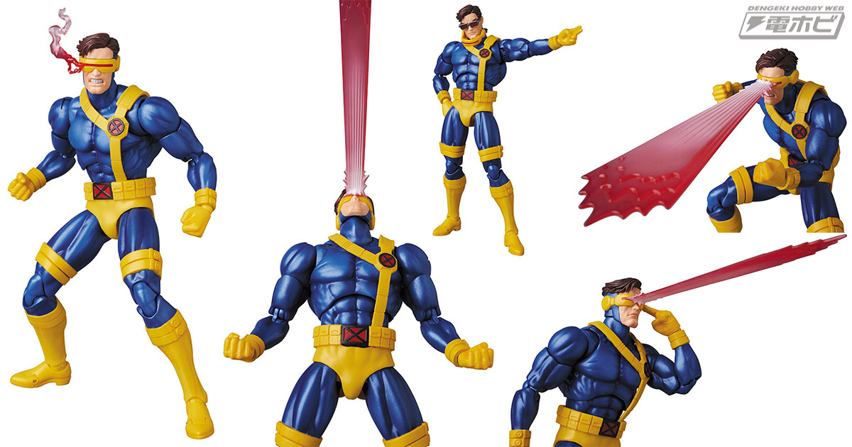 X-MEN』原作版の「CYCLOPS」がアクションフィギュア「MAFEX」シリーズ