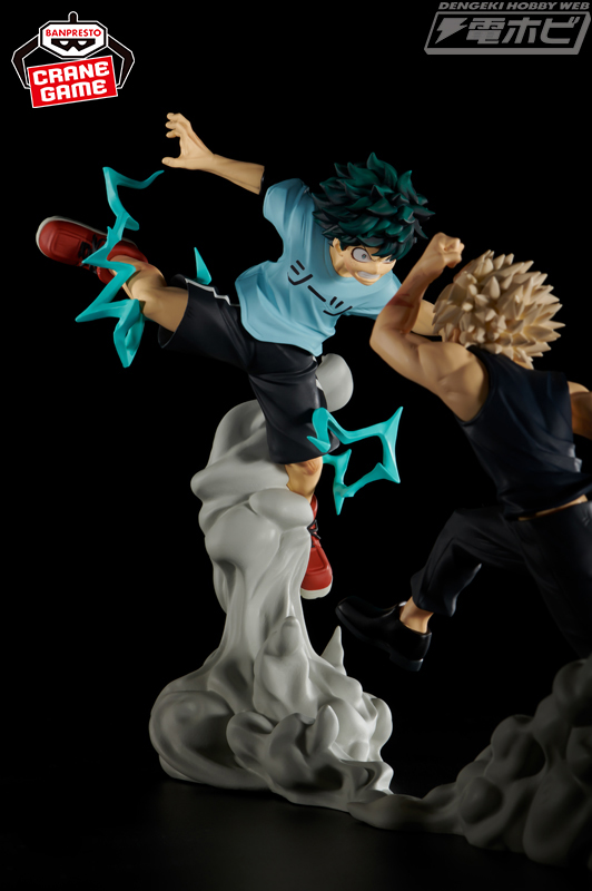 TVアニメ『僕のヒーローアカデミア』から「緑谷出久」と「爆豪勝己」を