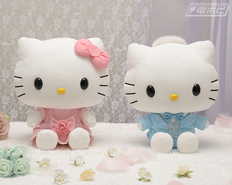 希少レア】ハローキティ＆ディアダニエルウェディングペア根付け 2002