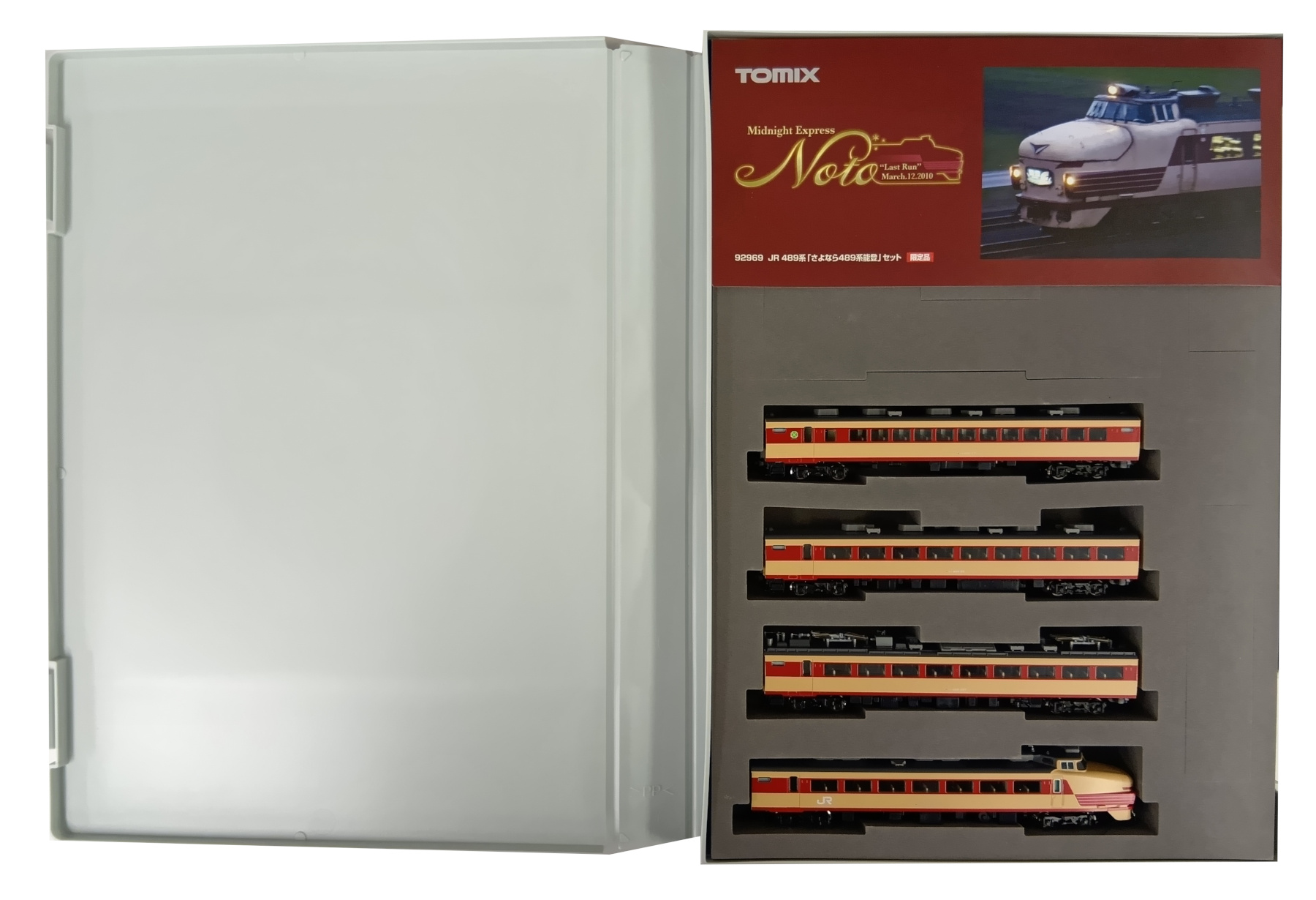 公式]鉄道模型(92969JR 489系 ｢さよなら489系能登｣ セット)商品詳細