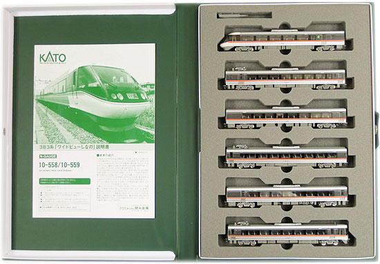 公式]鉄道模型(10-558383系「ワイドビューしなの」6両基本セット)商品