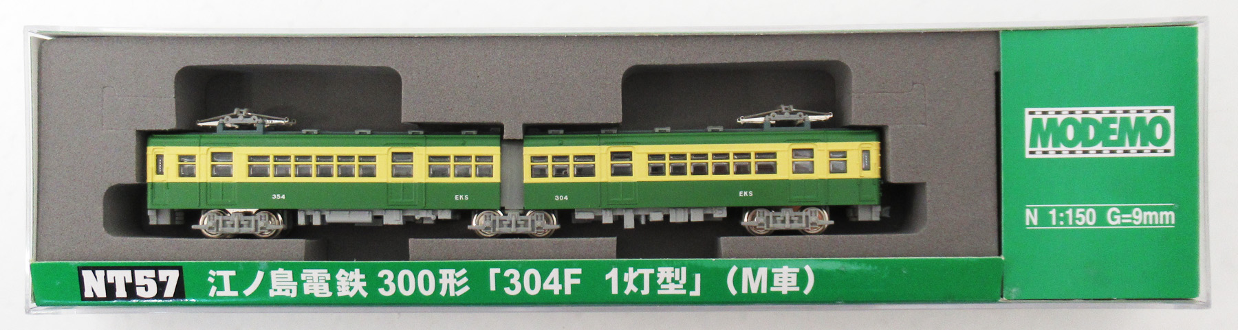 MODEMO NT57 江ノ島電鉄300形「304F 1灯型」(M車) Yahoo!オークション