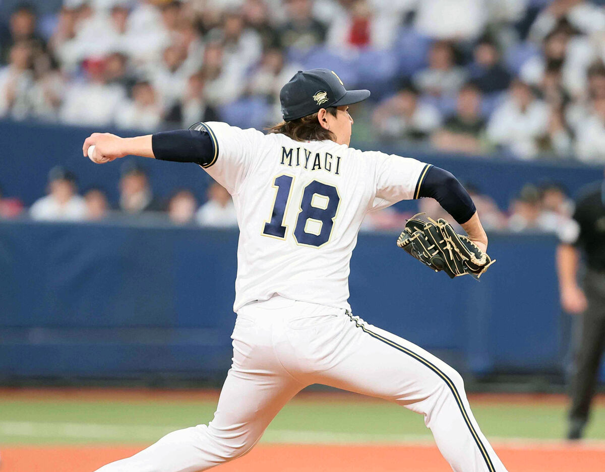 オリックス】宮城大弥の背番号変更検討 5年間背負った「13」から