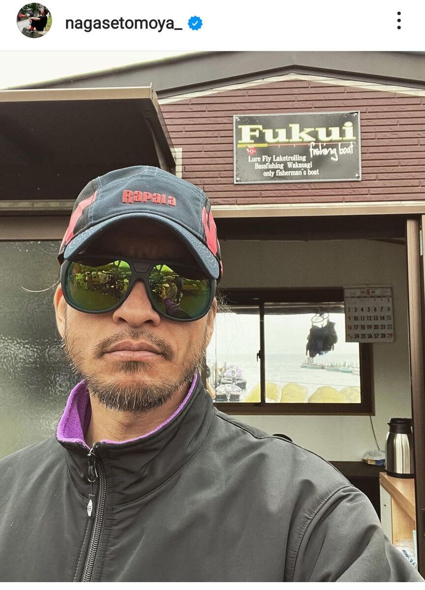 長瀬智也、ワイルドに激変した44歳現在の姿…バイク、バス釣りなど