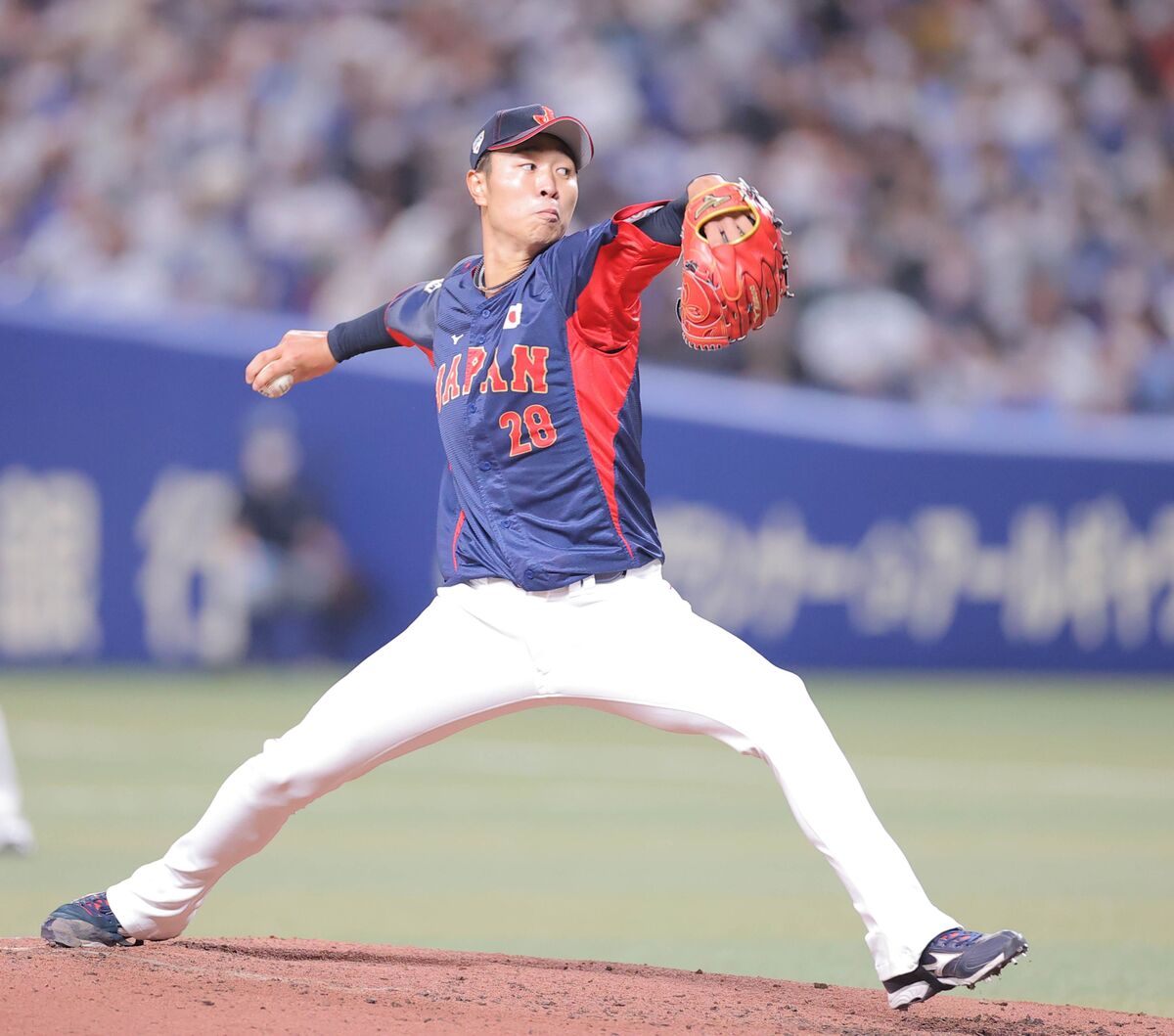 侍ジャパン】高橋宏斗が2回無失点4奪三振「良い球もあれば悪い球も