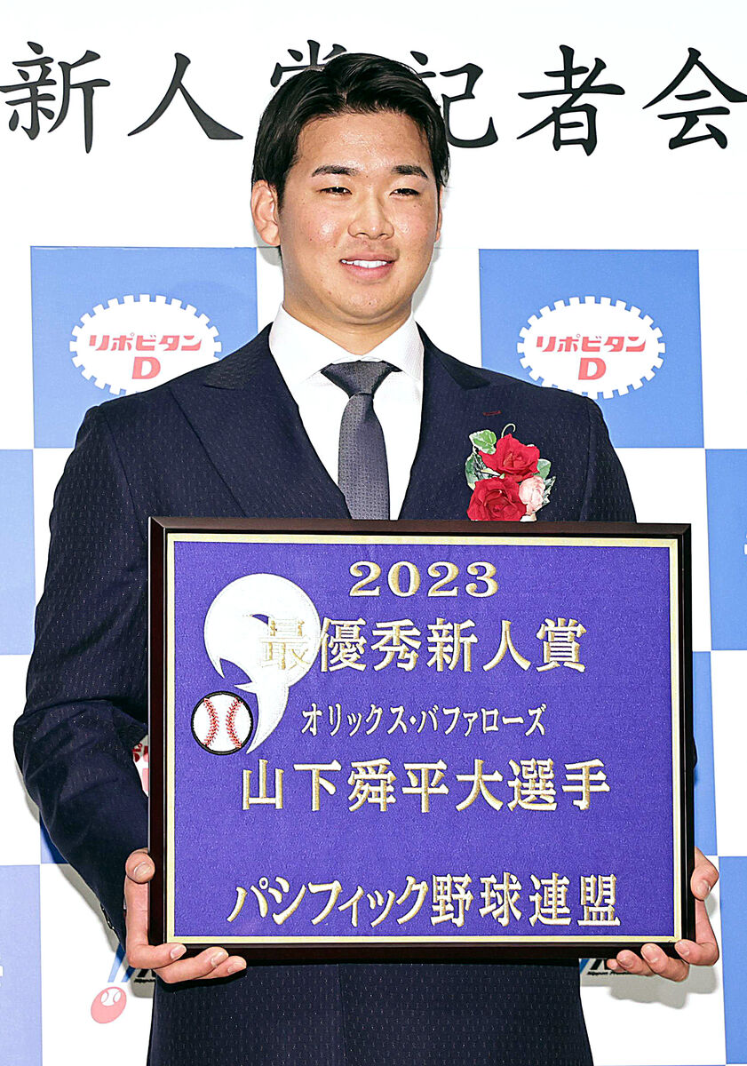 オリックス・バファローズ 2023パリーグ優勝記念ユニ 山下舜平大 12番