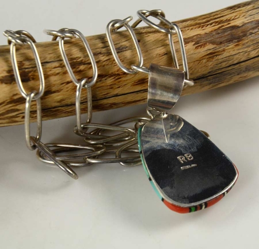 Richard Begay Inlaid Pendant