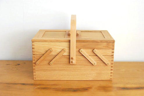 倉敷意匠/ならのソーイングボックス（裁縫箱） - 北欧、暮らしの道具店