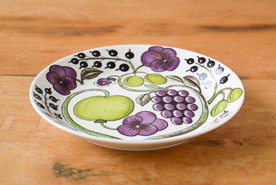 取扱い終了】ARABIA/paratiisi/パラティッシ/パープル/プレート(21cm