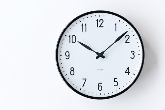 ARNE JACOBSEN/アルネ・ヤコブセン/STATION/壁掛け時計(29cm) - 北欧