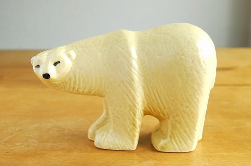 取扱い終了】Lisa Larson/リサ・ラーソン/オブジェ/シロクマ（S