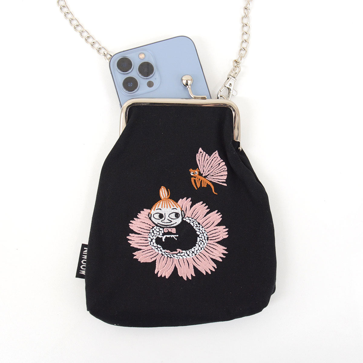 Moomin ムーミン Martinex マルティネックス がま口携帯ポシェット