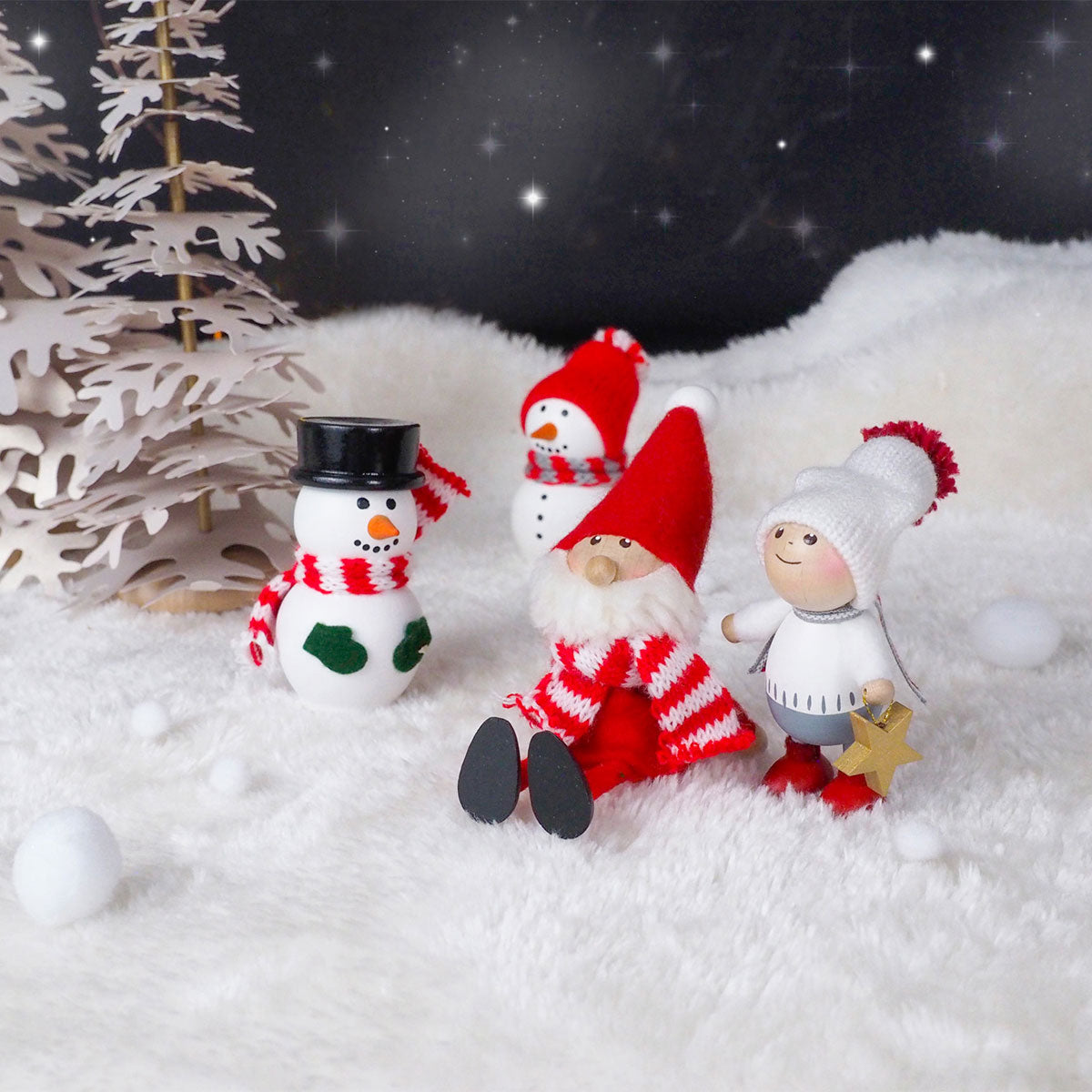 2025新作】NORDIKA nisse ノルディカ ニッセ クリスマス 木製人形 ( 星