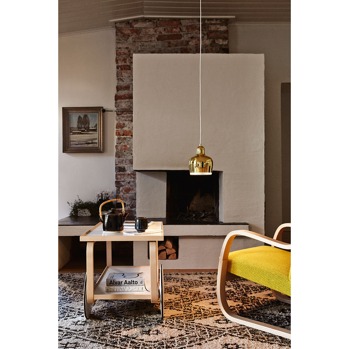 Artek アルテック ペンダントランプ A330S ゴールデンベル ( ブラス